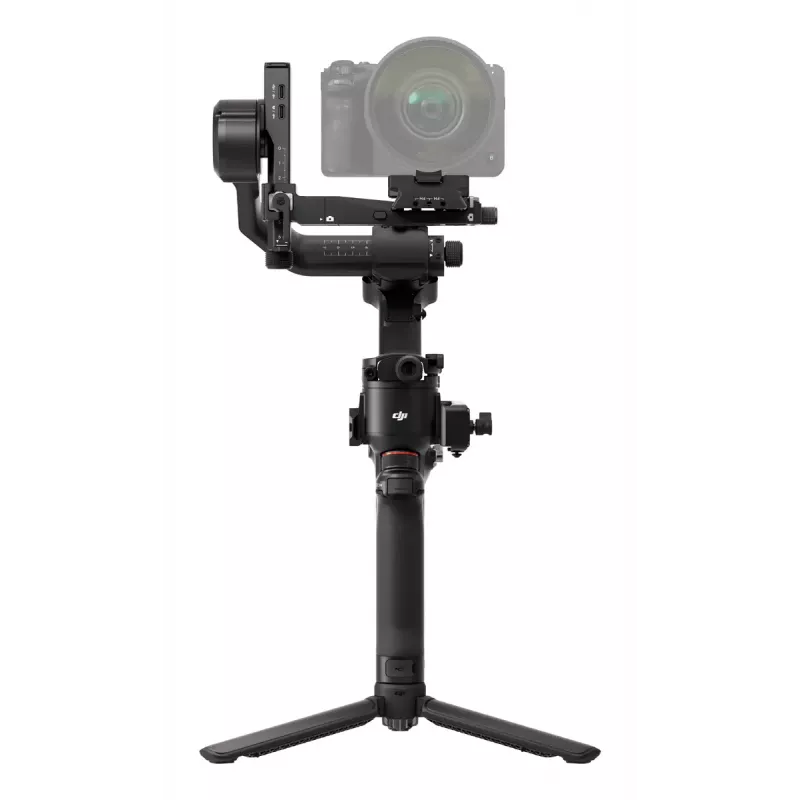 Estabilizador de cámara DJI RS 5 — aluminio, negro, 30 h de autonomía, 1,46 kg