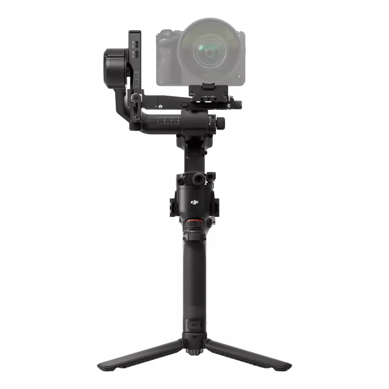 Estabilizador de cámara DJI RS 5 — aluminio, negro, 30 h de autonomía, 1,46 kg