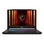MSI Katana 15 HX B14WFK-845NL Intel® Core™ i7 i7-14650HX portátil 39,6 cm (15,6 pulgadas) Full HD 16 GB DDR5-SDRAM 1 TB SSD NVIDIA GeForce RTX 5060 Wi-Fi 6E (802.11ax) Windows 11 Home negro
