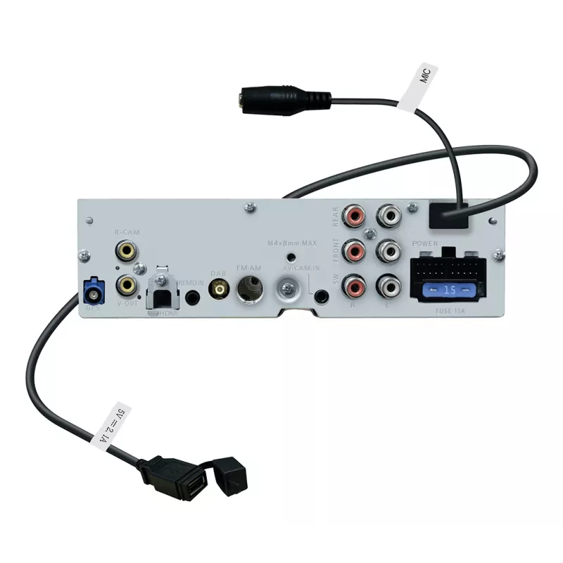 JVC KW-Z900DBW autorradio 1-DIN de 9 pulgadas, DAB, Bluetooth, WiFi, CarPlay/Android Auto
