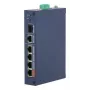 Switch gestionado reforzado DAHUA CHS4106-4ET-60 — 6 puertos, 4x PoE 10/100, L2, 4,8 Gbit/s, 8000 MAC