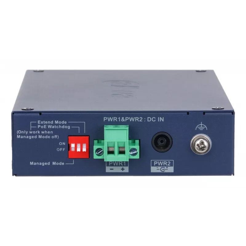 Switch gestionado reforzado DAHUA CHS4106-4ET-60 — 6 puertos, 4x PoE 10/100, L2, 4,8 Gbit/s, 8000 MAC