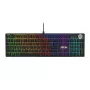 Teclado gaming MSI FORGE GK320 RED USB QWERTY US International Negro