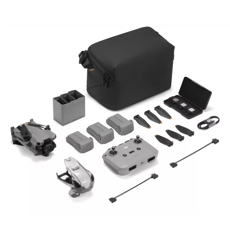DJI MINI 5 PRO Fly More Combo (RC-N3) dron ligero de 249g con sensor de 50MP, Lidar, 3 baterías, mando a distancia