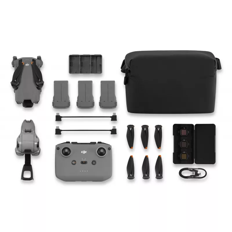 DJI MINI 5 PRO Fly More Combo (RC-N3) dron ligero de 249g con sensor de 50MP, Lidar, 3 baterías, mando a distancia