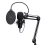 Micrófono para podcast TRUST GXT 270 Emita II+ — condensador USB, con cable, carcasa de metal, negro, cable de 2,5 m