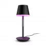 Lámpara de mesa inteligente Philips Hue Go portátil Bluetooth Zigbee negra