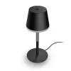Lámpara de mesa inteligente Philips Hue Go portátil Bluetooth Zigbee negra