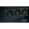Ventilador de 140 mm Arctic Freezer P14 Pro Reverse – 166,5 m³/h, 5,1 mmH₂O, rodamiento fluido dinámico, A-RGB, PWM, negro, con cable divisor
