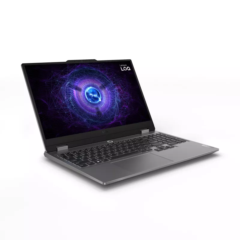 Portátil Lenovo LOQ 15IRX9 Intel® Core™ i5 i5-13450HX 39,6 cm (15,6 inch) Full HD 16 GB DDR5-SDRAM 512 GB SSD NVIDIA GeForce RTX 3050 Wi-Fi 6 (802.11ax) inglés gris