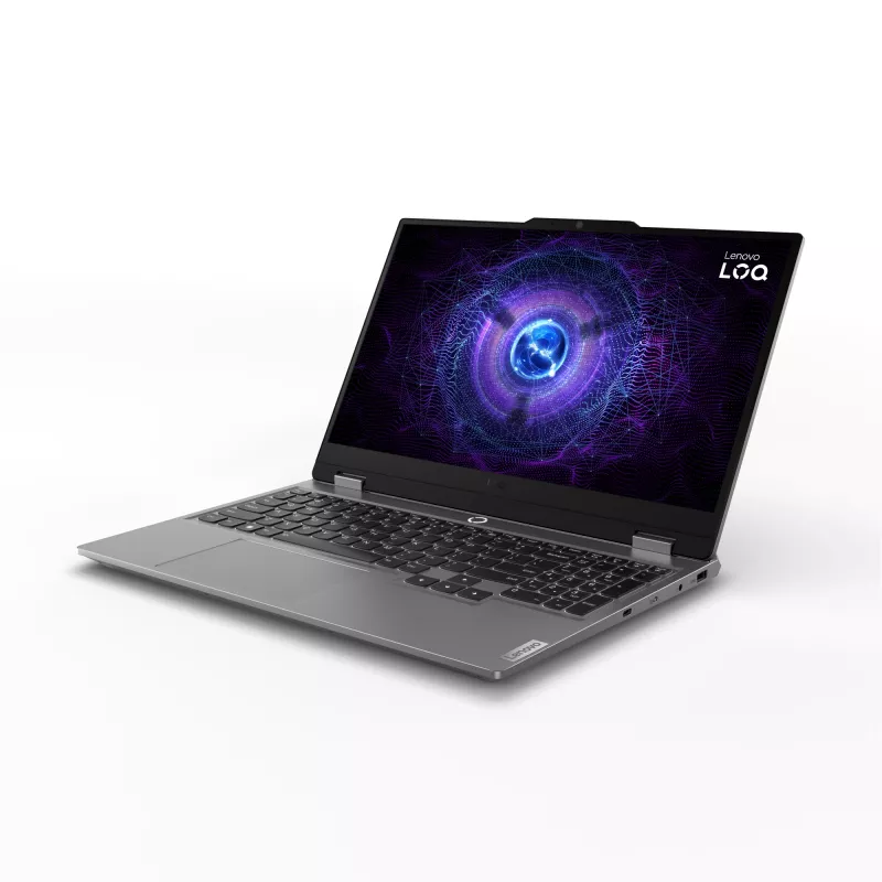 Portátil Lenovo LOQ 15IRX9 Intel® Core™ i5 i5-13450HX 39,6 cm (15,6 inch) Full HD 16 GB DDR5-SDRAM 512 GB SSD NVIDIA GeForce RTX 3050 Wi-Fi 6 (802.11ax) inglés gris