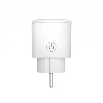 TRUST 71301 enchufe inteligente – toma de corriente Wi-Fi para interior, 3000 W, blanco, 52×52×86 mm