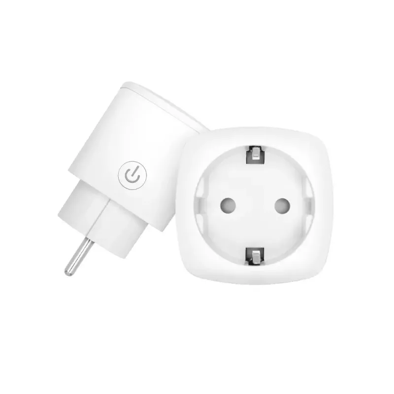 TRUST 71301 enchufe inteligente – toma de corriente Wi-Fi para interior, 3000 W, blanco, 52×52×86 mm