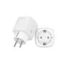 TRUST 71301 enchufe inteligente – toma de corriente Wi-Fi para interior, 3000 W, blanco, 52×52×86 mm