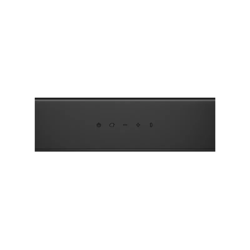 Barra de sonido LG S20A 2.0 canales, 50 W, Bluetooth SBC/AAC, con cable e inalámbrica, negra, 650×99×63 mm