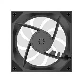 Ventilador XILENCE XPF120U.ARGB 120 mm, 500–1800 rpm, rodamiento hidráulico, 7–13,2 V, negro