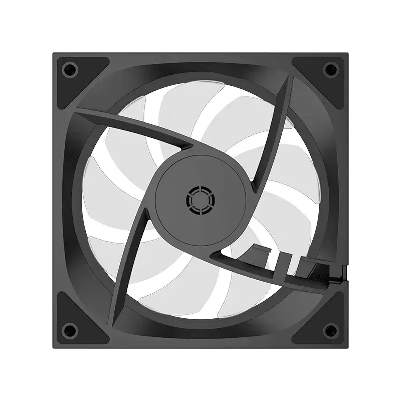 Ventilador XILENCE XPF120U.ARGB 120 mm, 500–1800 rpm, rodamiento hidráulico, 7–13,2 V, negro