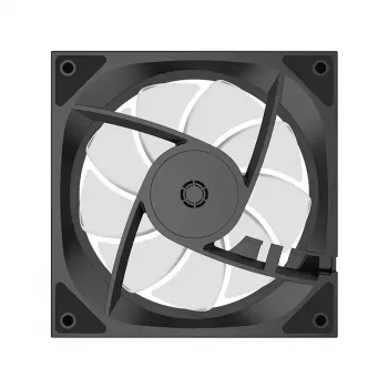 Ventilador para caja de PC XILENCE XPF120UR.ARGB 120 mm, 500–1800 rpm, rodamiento hidráulico, 7–13,2 V, negro