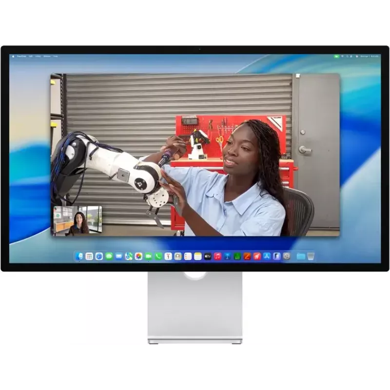 Monitor Apple Studio Display 27 pulgadas (68,6 cm) 5K Ultra HD LED, cristal nanotexturizado, adaptador de soporte VESA, Plata