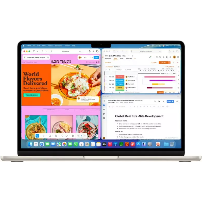 Portátil Apple MacBook Air M5 38,9 cm (15,3 pulgadas) 16 GB RAM 512 GB SSD macOS Tahoe Plata