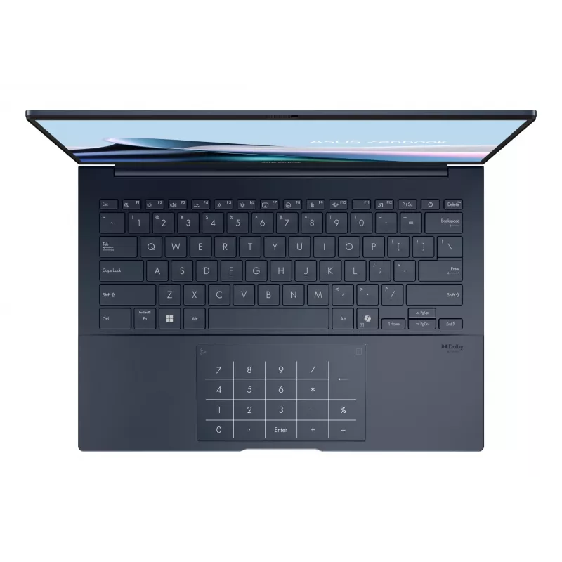 Portátil ASUS Zenbook 14 OLED UX3405CA — Intel Core Ultra 7 255H, 14 inch 3K táctil, 32 GB LPDDR5x, 1 TB SSD, Intel Arc 140T, Windows 11 Home, azul