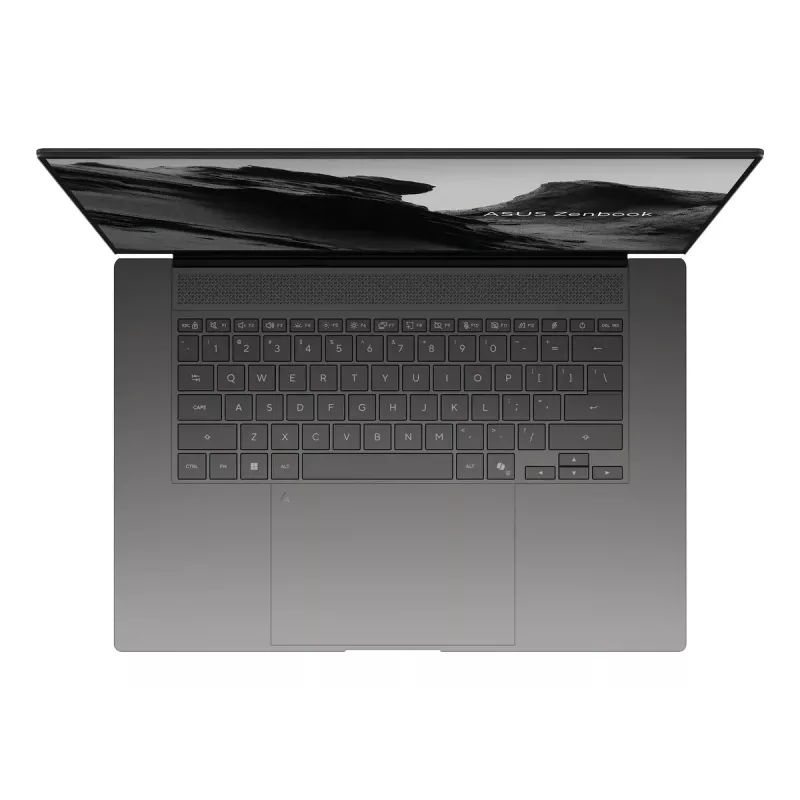 Portátil ASUS Zenbook S16 UM5606GA AMD Ryzen AI 9 465, 16 inch 3K (2880x1800), 32 GB LPDDR5x, 1 TB SSD, Windows 11 Home, gris