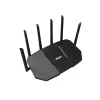 Router de sobremesa ASUS RT-BE90U BE9400 AiMesh — Tri-Band Wi‑Fi 7 (2,4/5/6 GHz), 9400 Mbit/s, 2,5 Gigabit Ethernet, 4× RJ‑45 LAN, USB, negro
