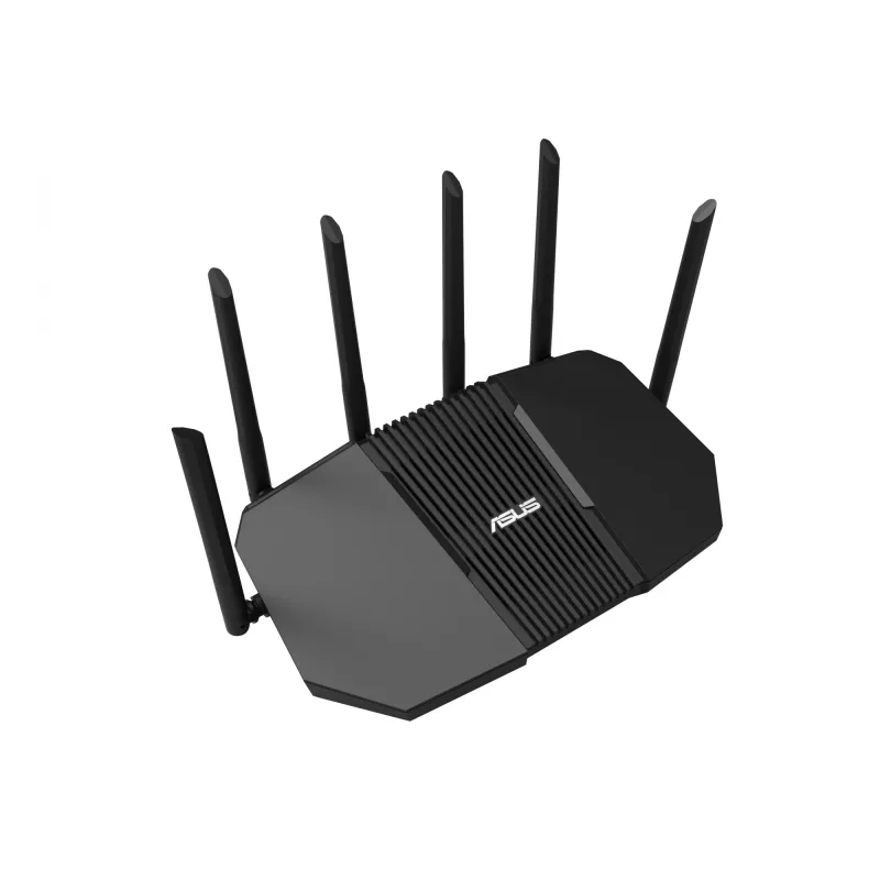 Router de sobremesa ASUS RT-BE90U BE9400 AiMesh — Tri-Band Wi‑Fi 7 (2,4/5/6 GHz), 9400 Mbit/s, 2,5 Gigabit Ethernet, 4× RJ‑45 LAN, USB, negro