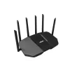 Router de sobremesa ASUS RT-BE90U BE9400 AiMesh — Tri-Band Wi‑Fi 7 (2,4/5/6 GHz), 9400 Mbit/s, 2,5 Gigabit Ethernet, 4× RJ‑45 LAN, USB, negro