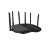 Router de sobremesa ASUS RT-BE90U BE9400 AiMesh — Tri-Band Wi‑Fi 7 (2,4/5/6 GHz), 9400 Mbit/s, 2,5 Gigabit Ethernet, 4× RJ‑45 LAN, USB, negro