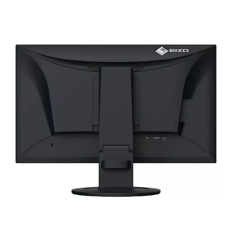 Monitor de ordenador EIZO FlexScan EV2400R-BK 23,8 inch (60,5 cm) Full HD 1920x1080 IPS LCD, 5 ms, hub USB, altavoces, VESA, regulable en altura, negro