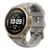 Smartwatch Amazfit T-rex 3 Pro 44 mm, 1,32 inch AMOLED 466×466, 16 GB, 64 MB RAM, GPS, Wi‑Fi, sumergible hasta 45 m, caja dorada, correa de silicona gris