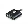 ATEN dispositivo de uso compartido de periféricos USB 2.0 de 4 puertos