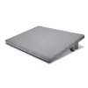 Reposapiés Kensington SmartFit SoleMate, gris, 12 - 20°, 1,1 kg, 1 ud., 370 mm, 485 mm