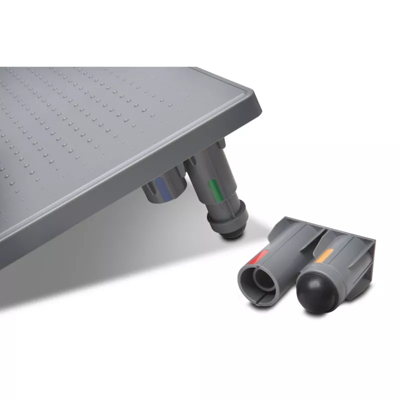 Reposapiés Kensington SmartFit SoleMate, gris, 12 - 20°, 1,1 kg, 1 ud., 370 mm, 485 mm
