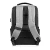 Mochila Modecom SMART 15 negra/gris poliéster 15,6