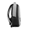 Mochila Modecom SMART 15 negra/gris poliéster 15,6