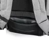 Mochila Modecom SMART 15 negra/gris poliéster 15,6