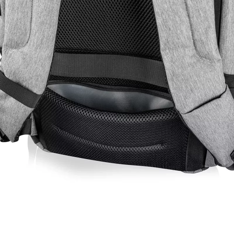 Mochila Modecom SMART 15 negra/gris poliéster 15,6