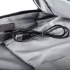 Mochila Modecom SMART 15 negra/gris poliéster 15,6