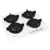 Whirlpool AKT 625/WH negro, blanco integrable 60 cm gas 4 zona(s)