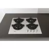 Whirlpool AKT 625/WH negro, blanco integrable 60 cm gas 4 zona(s)