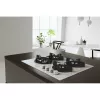 Whirlpool AKT 625/WH negro, blanco integrable 60 cm gas 4 zona(s)