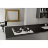 Whirlpool AKT 625/WH negro, blanco integrable 60 cm gas 4 zona(s)