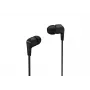 Auriculares in-ear con cable Philips TAE1105BK/00 — negros, intraaurales, cable de 1,2 m, 14,7 g