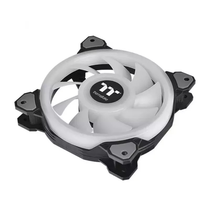 Thermaltake Riing Quad 14 RGB TT Premium pack de 3, 140 mm (CL-F089-PL14SW-A)