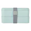 Hama 00181595 Recipiente para alimentos Caja rectangular 0,5 L azul 2 uds.