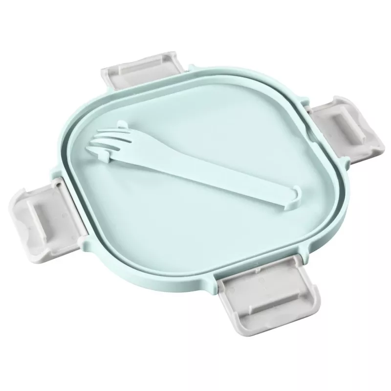 Hama 00181585 Fiambrera Recipiente para almuerzo 1,7 l polipropileno (PP), silicona gris, azul claro 1 ud.