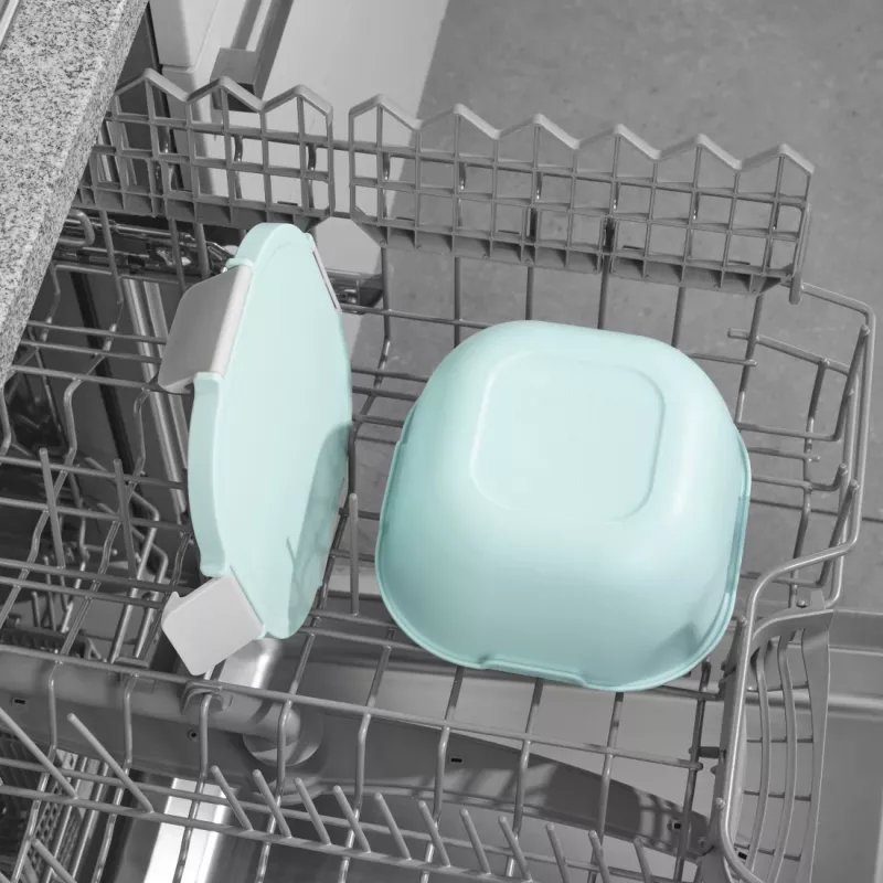 Hama 00181585 Fiambrera Recipiente para almuerzo 1,7 l polipropileno (PP), silicona gris, azul claro 1 ud.