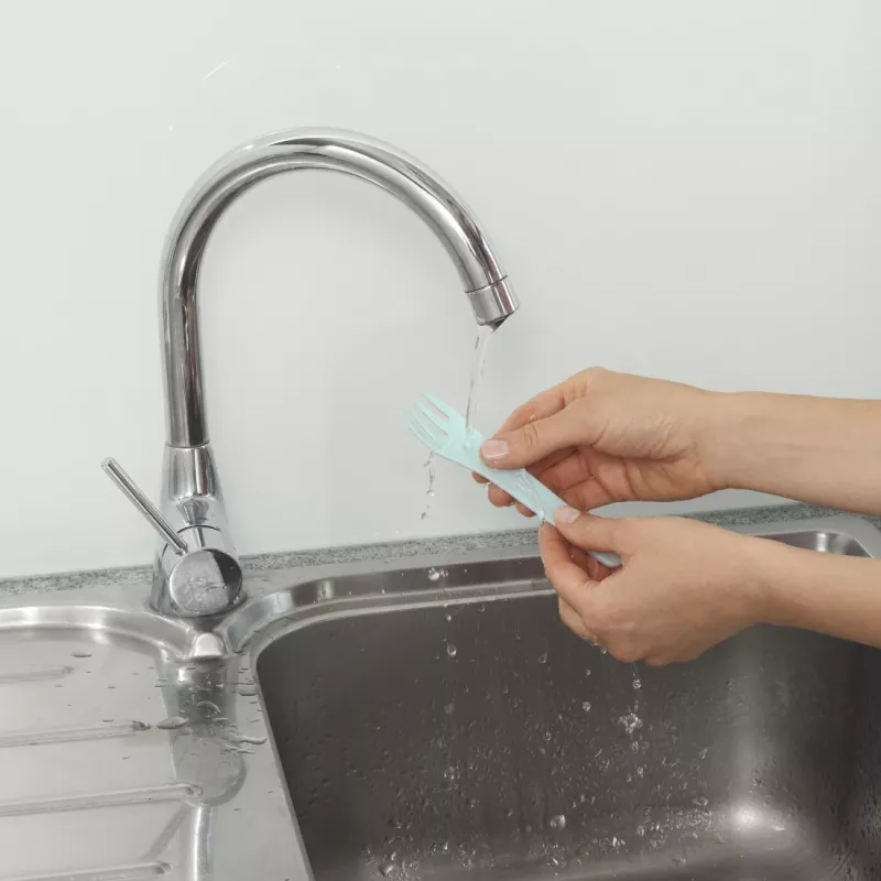 Hama 00181585 Fiambrera Recipiente para almuerzo 1,7 l polipropileno (PP), silicona gris, azul claro 1 ud.
